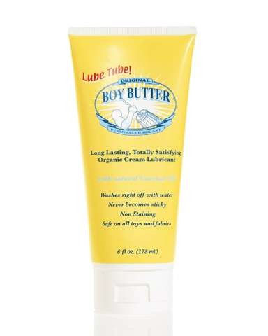 Boy Butter Lubricant Boy Butter Original Oil Based Lubricant with Coconut Oil 6 oz tube