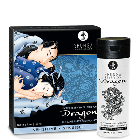 Shunga Arousal Gel Dragon Sensitive Couple's Stimulation Cream 2 fl oz