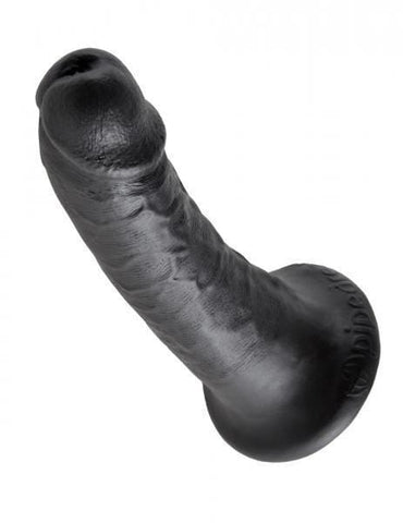 Pipedream Products Dildo King Cock 6 Inch Suction Cup Dildo Black