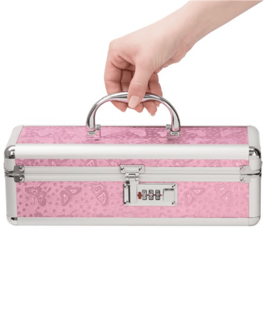 BMS Enterprises Storage Lockable Vibrator Case Small - Pink