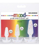 Maia Toys Butt Plug Mood Pride Anal Trainer Silicone Set - 3 Sizes