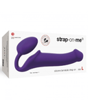 Lovely Planet Strap Ons Strap-on-Me Large Wearable Strapless Strap-On Dildo - Purple