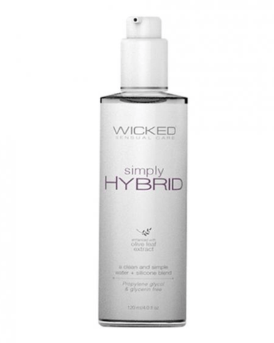 Wicked Sensual Care Lubricant Wicked Simply Hybrid Lubricant  4 oz