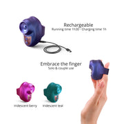 Kisscool Powerful Mini Clit Taper with Finger Ring