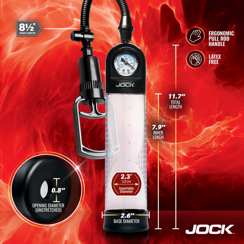 Advanced Pump Up Gauge Penis Pump