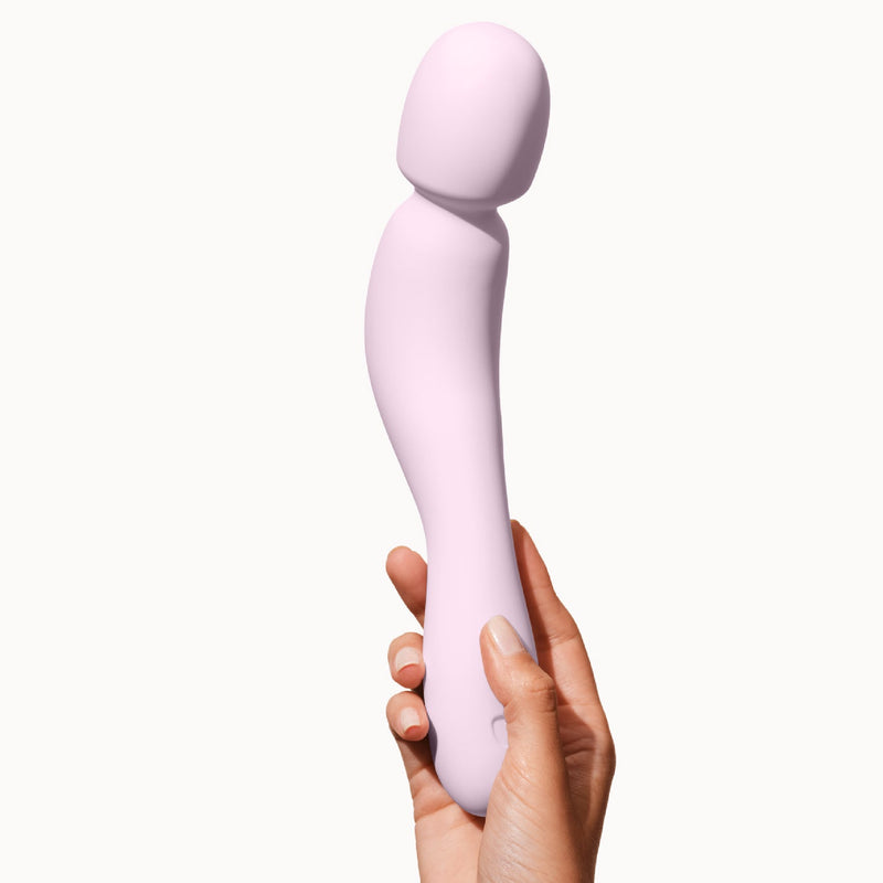 Dame Com Ergonomic Waterproof Wand Vibrator - Quartz
