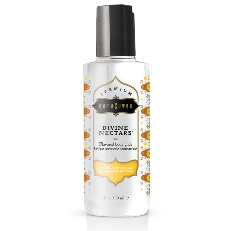 Kama Sutra Divine Nectars Coconut Pineapple Body Glide 5oz