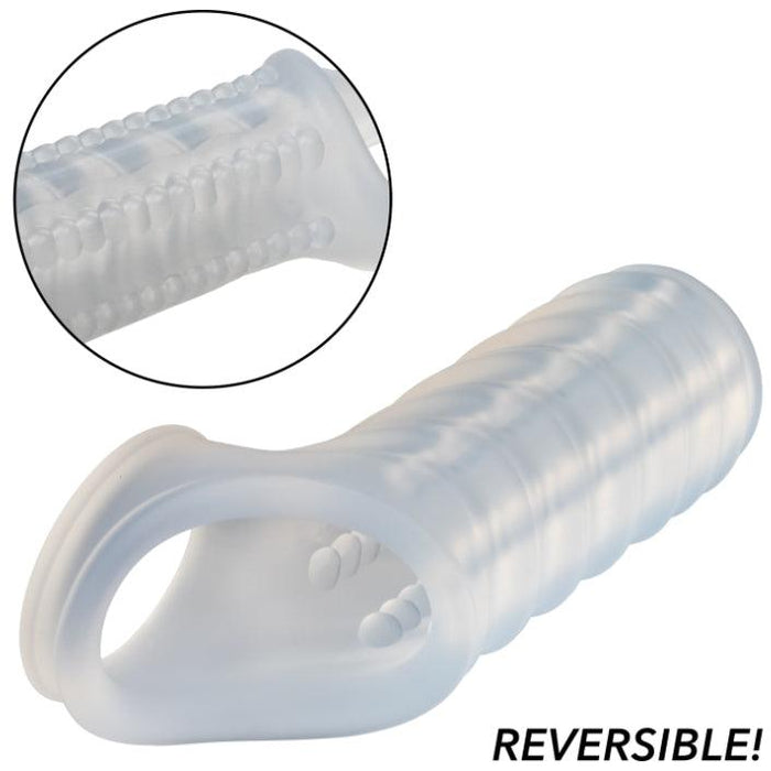 Performance Maxx Liquid Silicone Reversible Clear Penis Sleeve