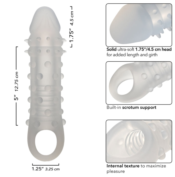 Adonis 1.75 Inch Liquid Silicone Penis Extender Sleeve