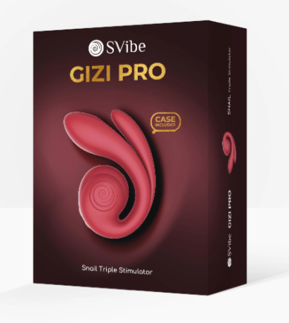 SVibe Gizi Pro Triple Stimulator – Clitoral, G-Spot & Anal Vibrator