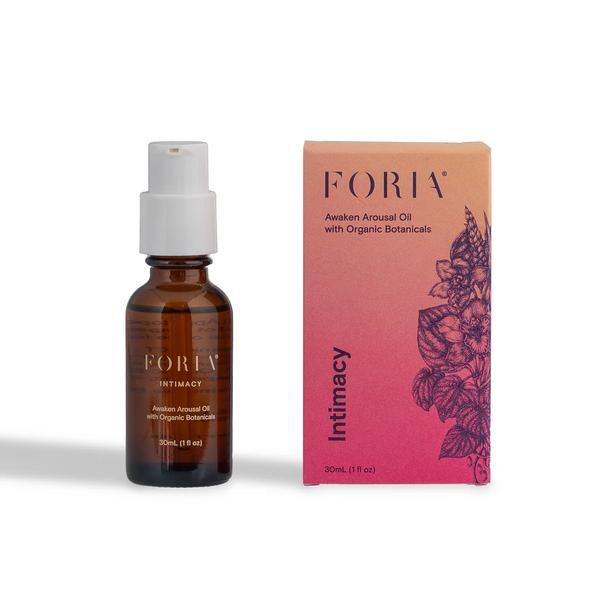 FORIA Intimacy Awaken Arousal Oil with Organic Botanicals 30ml