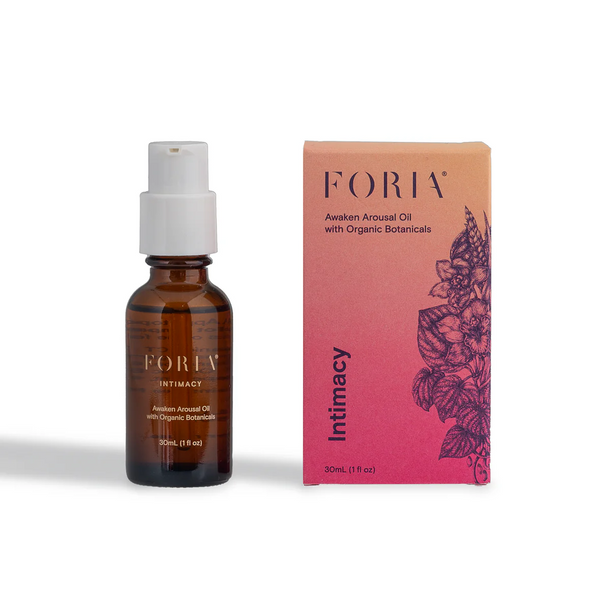 FORIA Intimacy Awaken Arousal Oil with Organic Botanicals 30ml