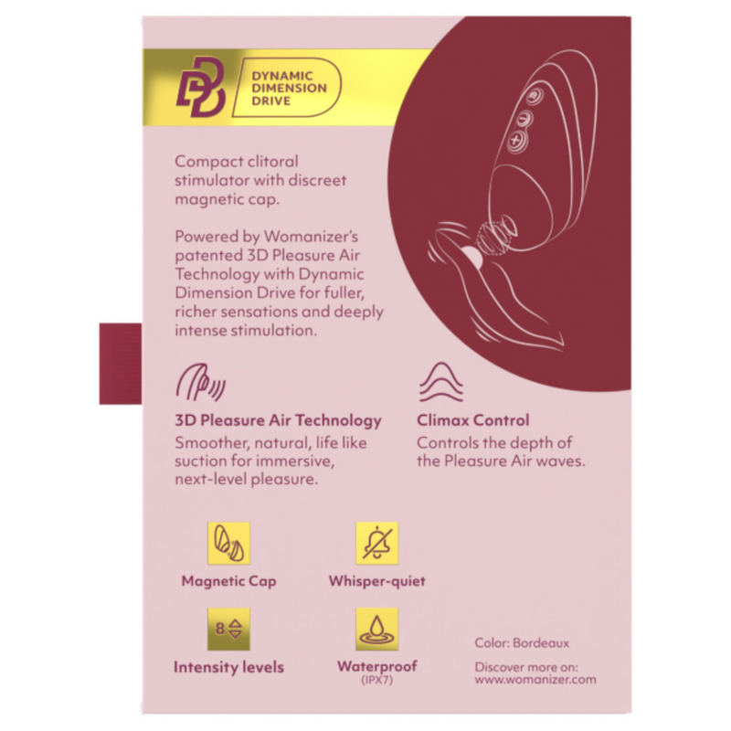 Womanizer Next Liberty Discreet Pleasure Air Clitoral Suction