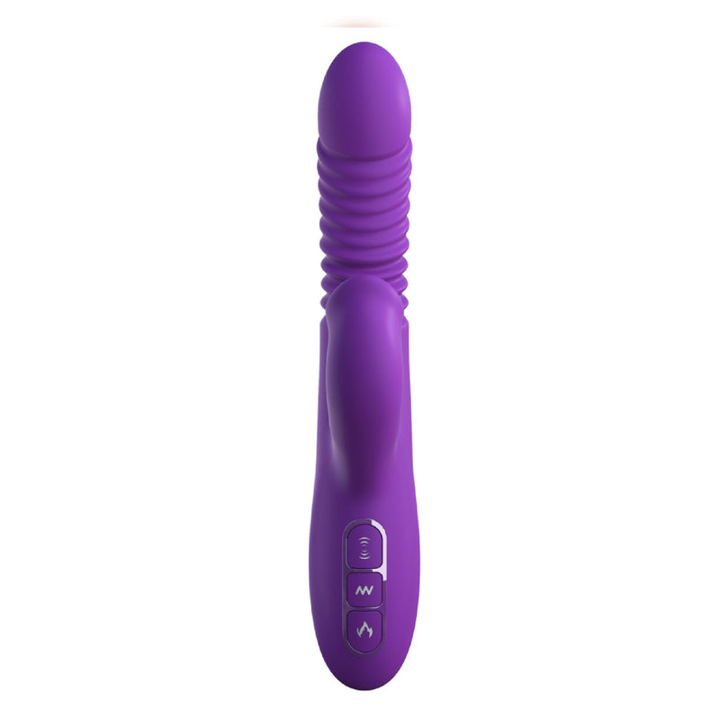 Fantasy For Her Thrusting Warming Rabbit with Clitoral Stimulating Tongues