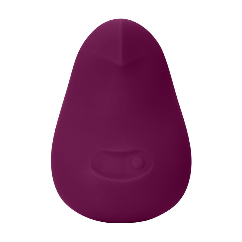 Dame Pom Hand Held Flexible Silicone Vibrator - Plum