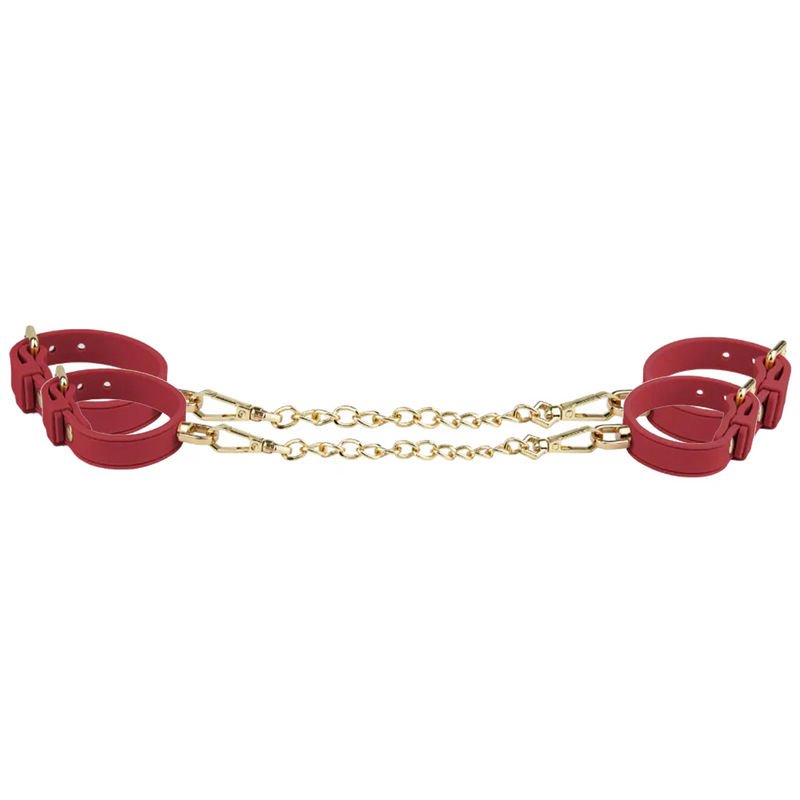 Temptasia Ardor - Silicone Wrist & Ankle Restraints - Red