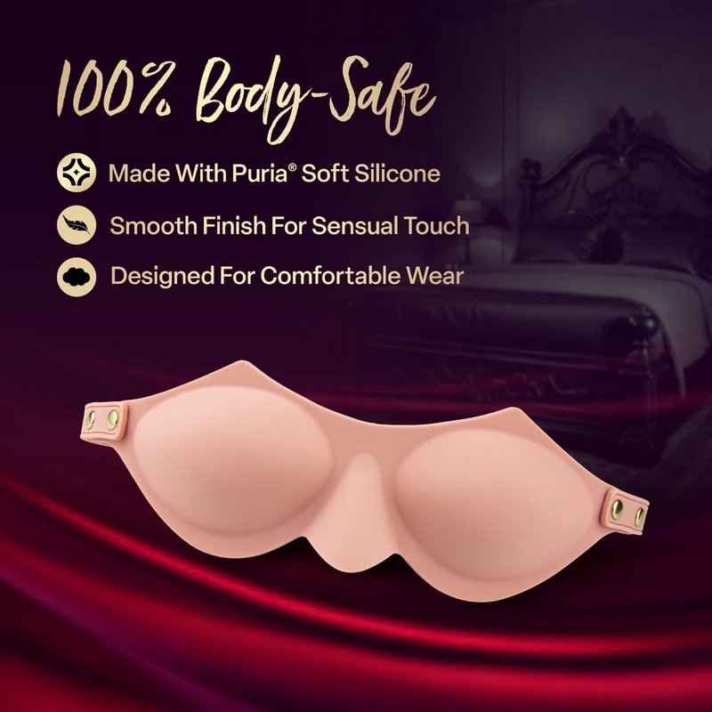 Temptasia Ardor - Silicone Blindfold - Pink