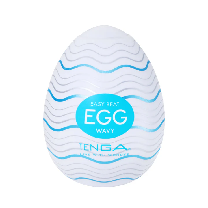 Tenga Egg Disposable Penis Masturbator - Wavy