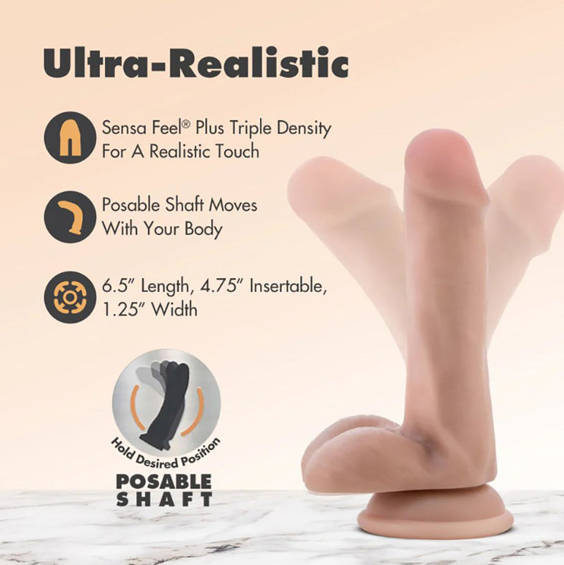 Dr Skin Plus Posable Small Realistic Dildo