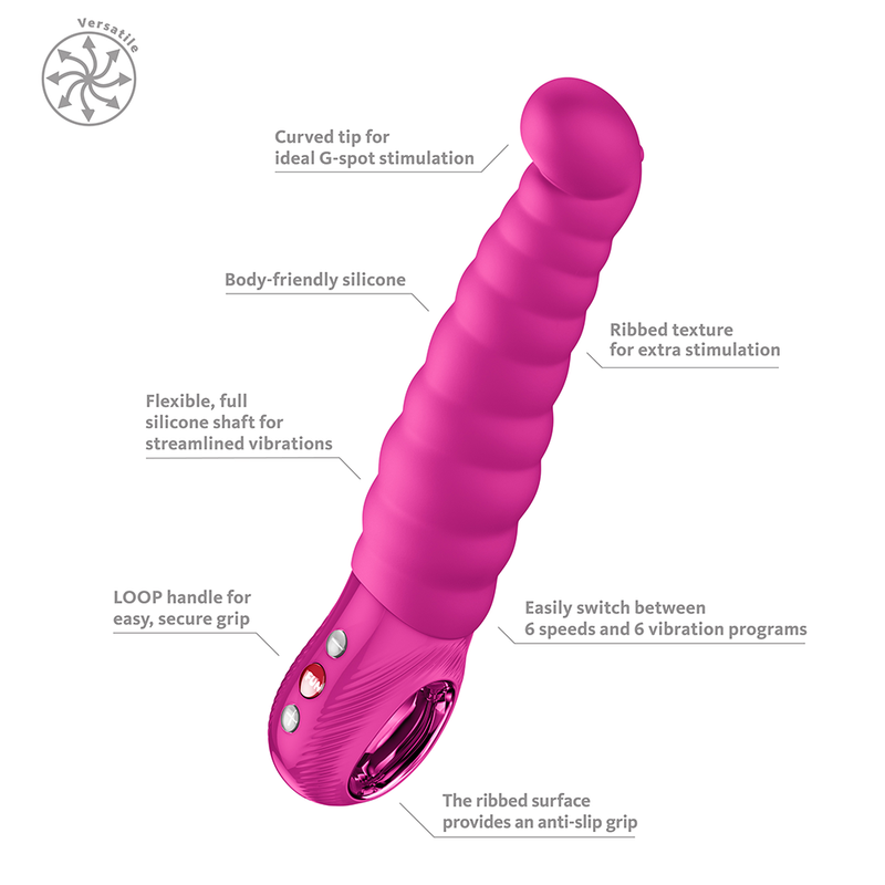Fun Factory Patchy Paul Flexible Waterproof G-Spot Vibrator