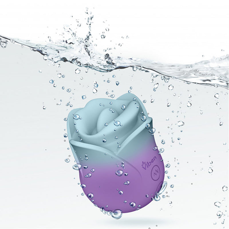 The Kissing Rose Vibrator with Tongue and Lips
