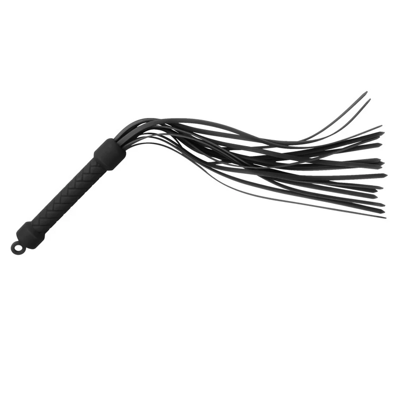 Temptasia Ardor - Silicone Flogger - Black