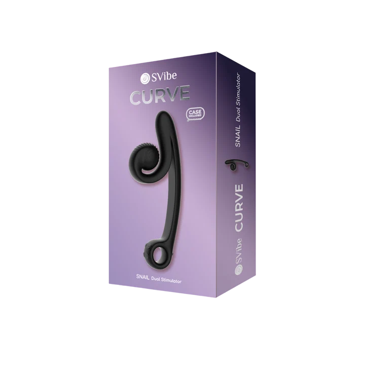 Snail Vibe Curve Ultra Powerful 2 Motor Dual Stimulating Vibrator