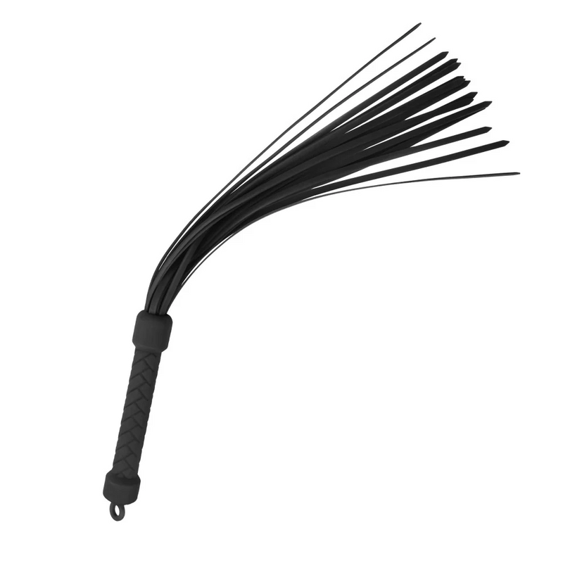 Temptasia Ardor - Silicone Flogger - Black