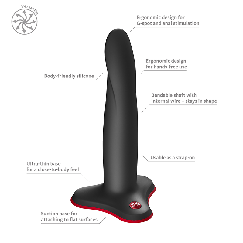 Fun Factory Limba Flex Medium Bendable 7 Inch Dildo