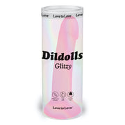 Glitzy Glow in the Dark Silicone Dildo