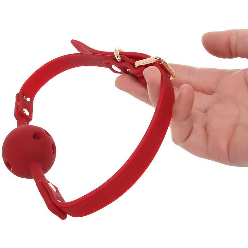 Temptasia Ardor - Silicone Ball Gag - Red