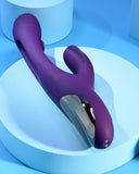 Playboy Thrill Rabbit with G-Spot Tapper - Purple