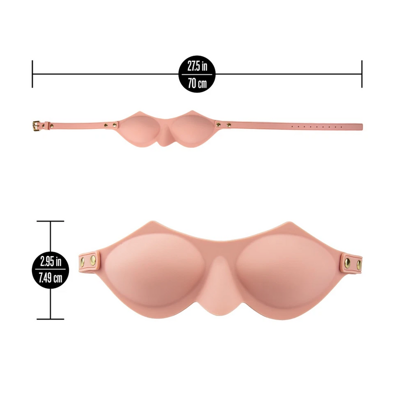 Temptasia Ardor - Silicone Blindfold - Pink