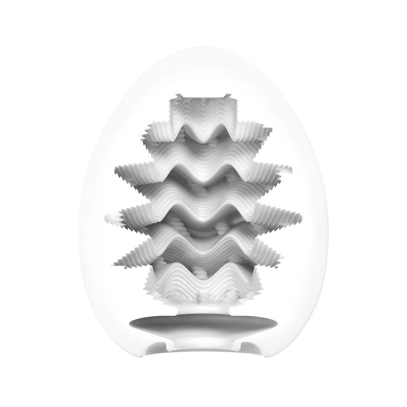 Tenga Egg Disposable Penis Masturbator - Wavy
