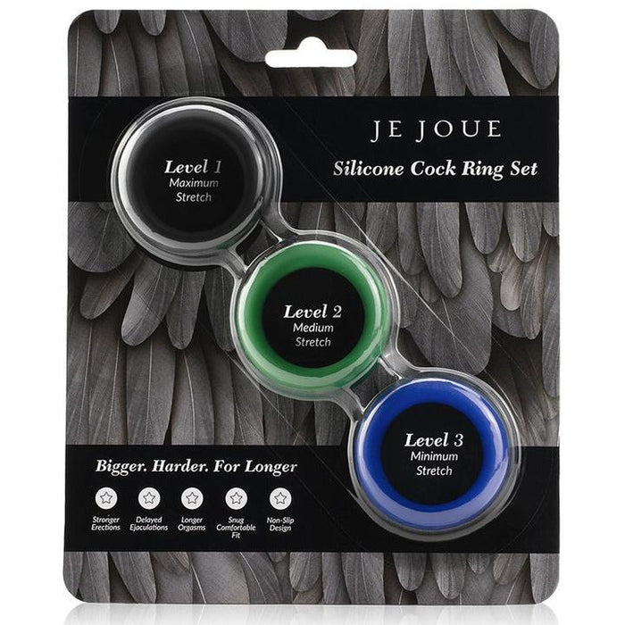 Je Joue 3 Pack Silicone Cock Rings