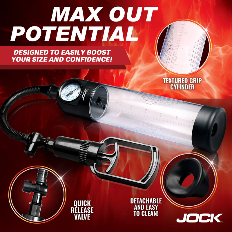 Advanced Pump Up Gauge Penis Pump