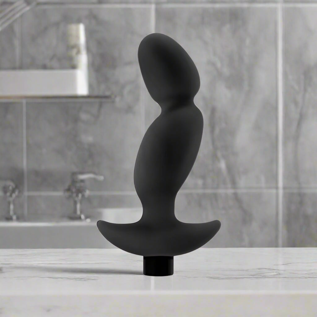 Anal Adventures Pinpoint Silicone Vibrating Prostate Massager