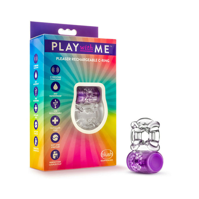Play With Me Pleaser Rechargeable Cock Ring