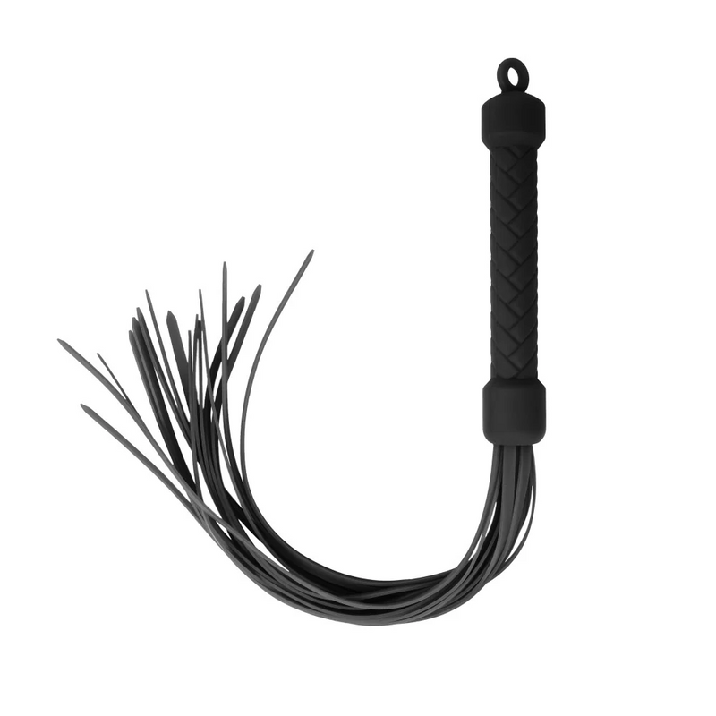 Temptasia Ardor - Silicone Flogger - Black
