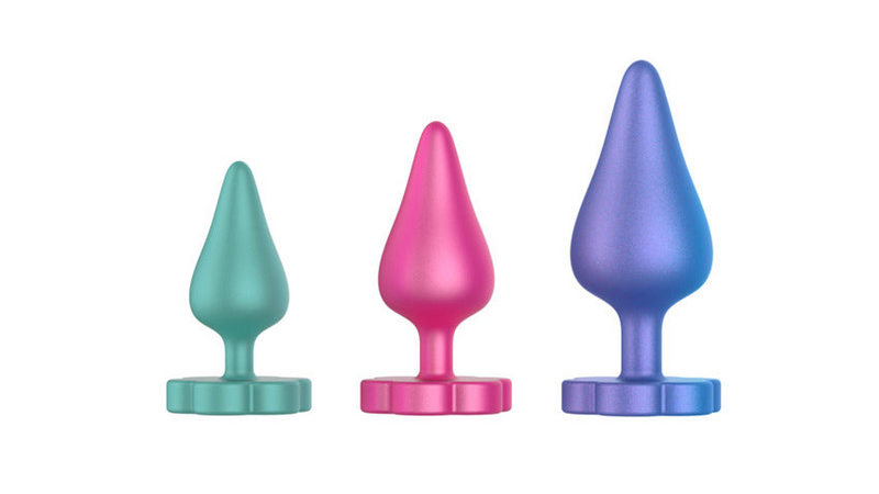 Romp Luster Set of 3 Graduated Butt Plugs