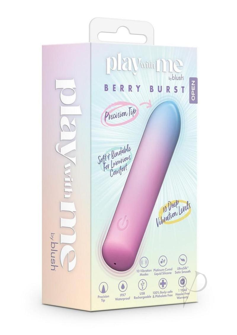 Berry Burst Flexible Soft Bullet Vibrator