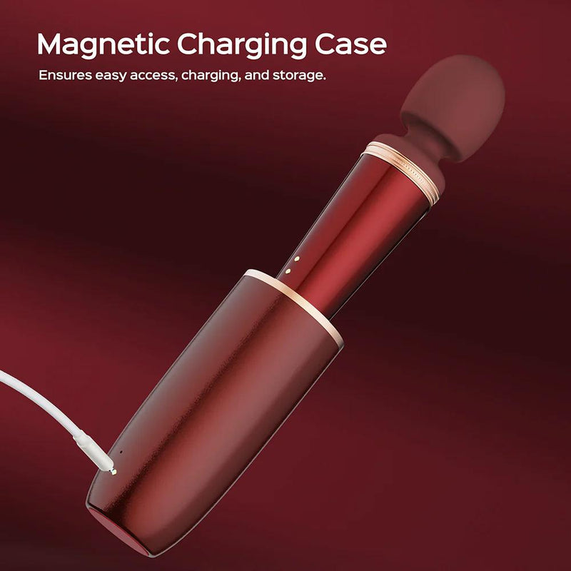 Stormi Powerful Heating Wand Vibrator with Charging Case (Damaged Box)