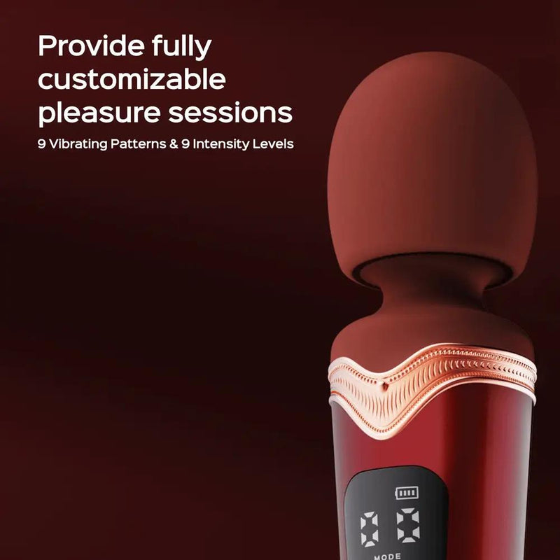 Stormi Powerful Heating Wand Vibrator with Charging Case (Damaged Box)