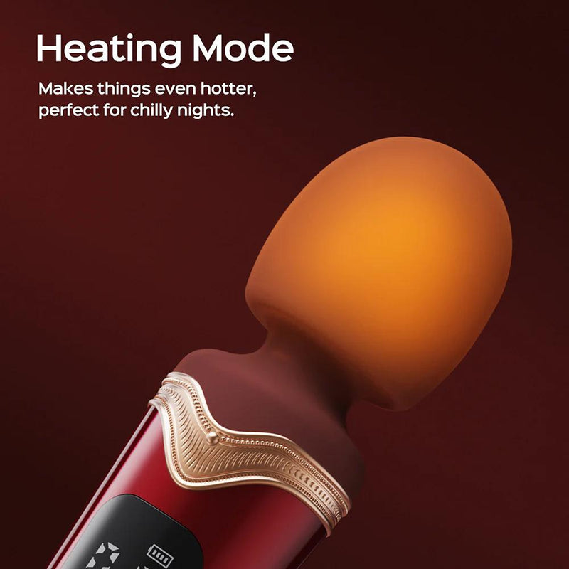 Stormi Powerful Heating Wand Vibrator with Charging Case (Damaged Box)