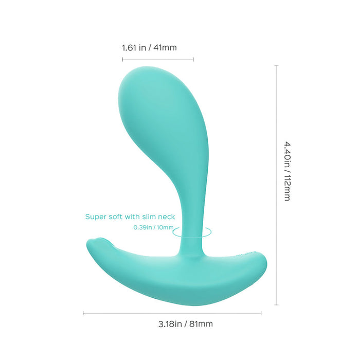 Oly2 App-Enabled Pressure-Sensing G-Spot & Clitoral Vibrator