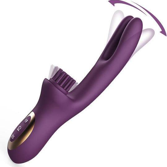 Elatia G-Spot Stroking & Clit Tickling Rabbit Vibrator by Tracy's Dog