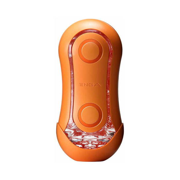 Tenga Flip Orb Adjustable Masturbator - Sunset Orange
