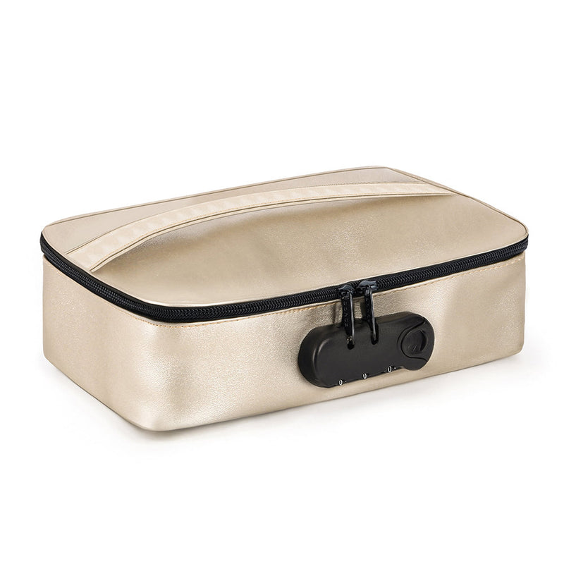 Dorcel Lockable Discreet Storage Box - Gold