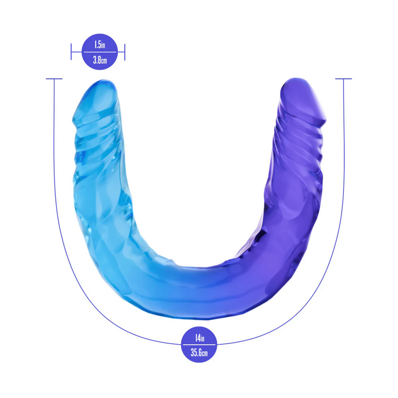 B Yours Sugar Stud 13.75-Inch Double-Ended Dildo