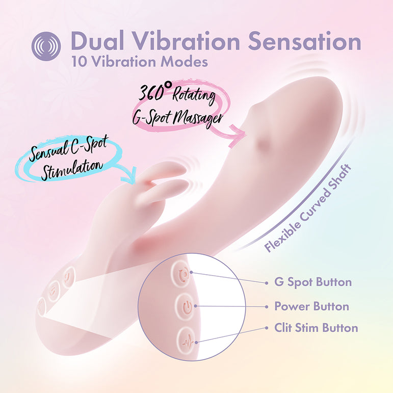Fairy Flutter G-Spot Massaging Rabbit Vibrator